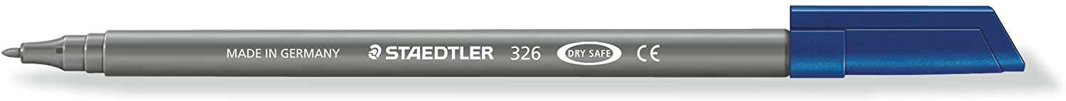 Staedtler Noris 326 Rotulador de Punta Fina - Trazo 1mm Aprox - Tina Base de Agua - Color Gris