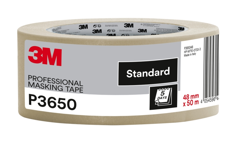 3M Cinta de Enmascarar Profesional - 48mm x 50m - Color Blanco