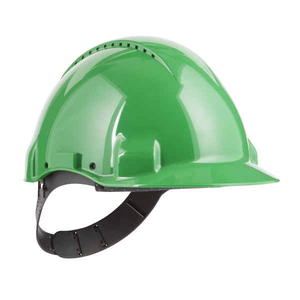 3M Casco de Proteccion - con Ventilacion - Sensor Uvicator - Pin de Ajuste - Color Verde 3M Casco de Proteccion - con Ventilacion - Sensor Uvicator - Pin de Ajuste - Color Verde