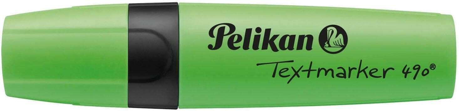 Pelikan Subrayador Textmarker 490 - Base de Agua - 3 Anchos de Trazo - Color Verde Fluorescente Pelikan Subrayador Textmarker 490 - Base de Agua - 3 Anchos de Trazo - Color Verde Fluorescente