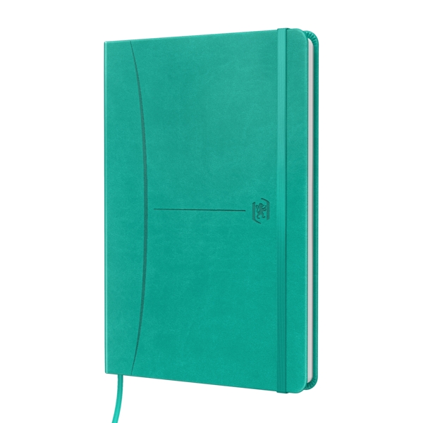 Oxford Signature Cuaderno Cosido Tapa Extradura A5 Dots 5x5 104 Hojas - Cuaderno de Alta Calidad - Tapa Resistente - Formato A5 - Paginas con Puntos 5x5 - 104 Hojas - Color Ice Mint