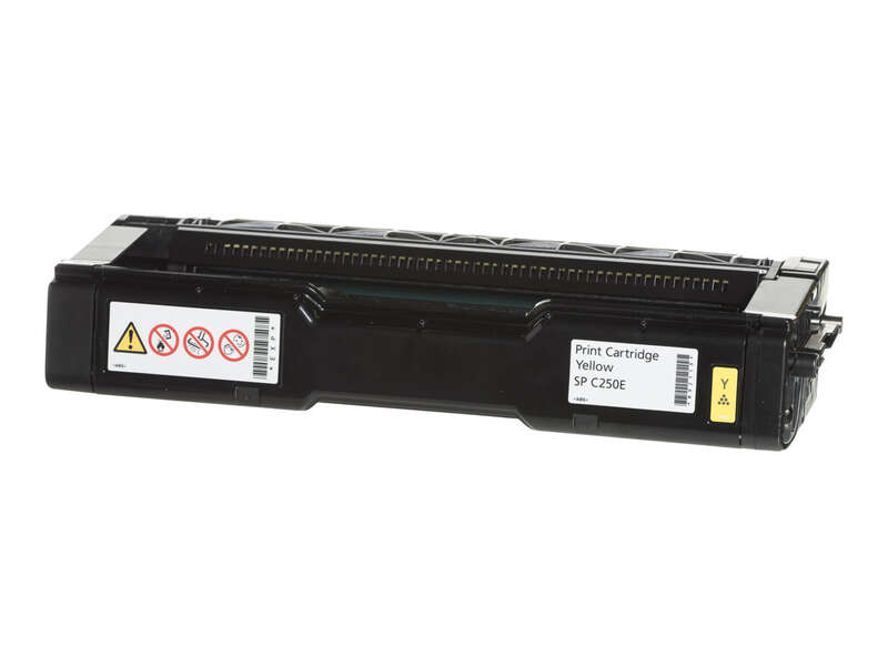 Ricoh Aficio SP-C250/SP-C260/SP-C261 Amarillo Cartucho de Toner Original - 407546 Ricoh Aficio SP-C250/SP-C260/SP-C261 Amarillo Cartucho de Toner Original - 407546