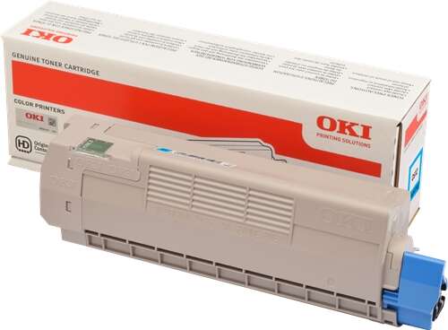 OKI C612 Cyan Cartucho de Toner Original - 46507507 OKI C612 Cyan Cartucho de Toner Original - 46507507