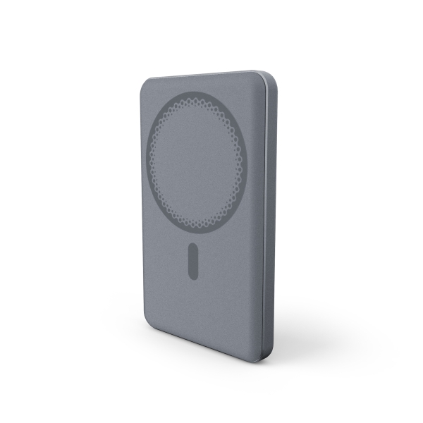 Energy Sistem Magnetic Powerbank Inalambrico Magnetico 5000 mAh - 15W Carga Inalambrica, 20W por Cable - Carga Inteligente y Rapida - Carga Simultanea - Sensor NTC - USB-C - Color Gris Energy Sistem Magnetic Powerbank Inalambrico Magnetico 5000 mAh - 15W Carga Inalambrica, 20W por Cable - Carga Inteligente y Rapida - Carga Simultanea - Sensor NTC - USB-C - Color Gris