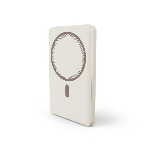 Energy Sistem Magnetic Powerbank Inalambrico Magnetico 5000 mAh - 15W Carga Inalambrica, 20W por Cable - Carga Inteligente y Rapida - Carga Simultanea - Sensor NTC - USB-C - Color Crema Energy Sistem Magnetic Powerbank Inalambrico Magnetico 5000 mAh - 15W Carga Inalambrica, 20W por Cable - Carga Inteligente y Rapida - Carga Simultanea - Sensor NTC - USB-C - Color Crema
