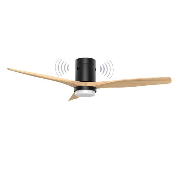 Energy Sistem SoundAir Speaker Ventilador de Techo con Luz - Motor DC - Altavoz 5W - Modo Sleep y Modo Breeze - Luz LED 1800lm con 3 Tonos de Temperatura - Mando a Distancia - Color Negro/Madera Energy Sistem SoundAir Speaker Ventilador de Techo con Luz - Motor DC - Altavoz 5W - Modo Sleep y Modo Breeze - Luz LED 1800lm con 3 Tonos de Temperatura - Mando a Distancia - Color Negro/Madera