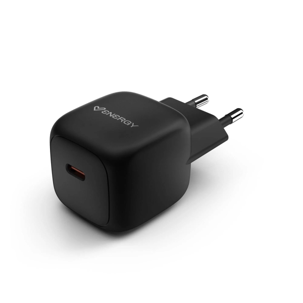 Energy Sistem GaN Charger Cargador GaN 45W - 1x USB-C PD - Carga Inteligente y Rapida - Control de Temperatura y Sobretension - Diseño Compacto - Color Negro Energy Sistem GaN Charger Cargador GaN 45W - 1x USB-C PD - Carga Inteligente y Rapida - Control de Temperatura y Sobretension - Diseño Compacto - Color Negro