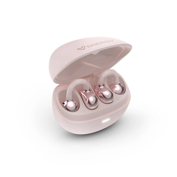 Energy Sistem StreetPods Auriculares Open Sound - True Wireless Stereo - Bluetooth 6.0 - Hasta 20 Autonomia - Microfono y Asistente de Voz Integrado - Diseño Curved-Fit Tipo Pendiente - Color Rosa Energy Sistem StreetPods Auriculares Open Sound - True Wireless Stereo - Bluetooth 6.0 - Hasta 20 Autonomia - Microfono y Asistente de Voz Integrado - Diseño Curved-Fit Tipo Pendiente - Color Rosa