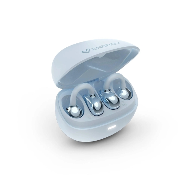 Energy Sistem StreetPods Auriculares Open Sound - True Wireless Stereo - Bluetooth 6.0 - Hasta 20 Autonomia - Microfono y Asistente de Voz Integrado - Diseño Curved-Fit Tipo Pendiente - Color Azul Energy Sistem StreetPods Auriculares Open Sound - True Wireless Stereo - Bluetooth 6.0 - Hasta 20 Autonomia - Microfono y Asistente de Voz Integrado - Diseño Curved-Fit Tipo Pendiente - Color Azul