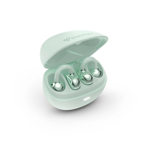 Energy Sistem StreetPods Auriculares Open Sound - True Wireless Stereo - Bluetooth 6.0 - Hasta 20 Autonomia - Microfono y Asistente de Voz Integrado - Diseño Curved-Fit Tipo Pendiente - Color Verde Energy Sistem StreetPods Auriculares Open Sound - True Wireless Stereo - Bluetooth 6.0 - Hasta 20 Autonomia - Microfono y Asistente de Voz Integrado - Diseño Curved-Fit Tipo Pendiente - Color Verde