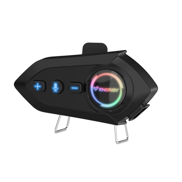 Energy Sistem Intercom Ride Intercomunicador para Casco de Moto - Bluetooth 5.4 - Gran Capacidad de Bateria - Hasta 25 Horas de Uso - IPX6 - Funcion Intercom - Color Negro Energy Sistem Intercom Ride Intercomunicador para Casco de Moto - Bluetooth 5.4 - Gran Capacidad de Bateria - Hasta 25 Horas de Uso - IPX6 - Funcion Intercom - Color Negro