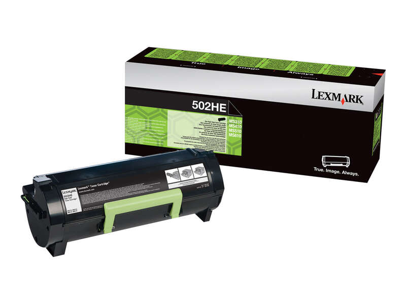 Lexmark MS310/MS410/MS510/MS610 Negro Cartucho de Toner Original - 50F2H0E/502H/50F2H00 Lexmark MS310/MS410/MS510/MS610 Negro Cartucho de Toner Original - 50F2H0E/502H/50F2H00
