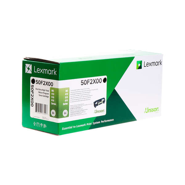 Lexmark MS410/MS415/MS510/MS610 Negro Cartucho de Toner Original - 50F2X0E/50F2X00/502X (Corporate) Lexmark MS410/MS415/MS510/MS610 Negro Cartucho de Toner Original - 50F2X0E/50F2X00/502X (Corporate)
