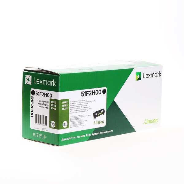 Lexmark MS312/MS415 Negro Cartucho de Toner Original - 51F2H0E/512H (Corporate) Lexmark MS312/MS415 Negro Cartucho de Toner Original - 51F2H0E/512H (Corporate)