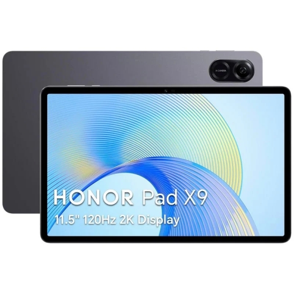 Honor Pad X9 Tablet 11.5\" 2K 120Hz - 128GB - RAM 4GB - WiFI, Bluetooth 5.1 - Camara Principal 5MP - Bateria de 7250mAh - Color Gris
