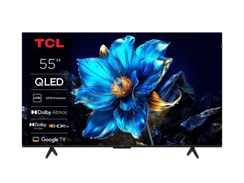 TCL 55P7K Televisor Smart TV 55\" QLED UltraHD 4K HDR - Google TV - WiFi - Dolby Atmos - Dolby Vision - Game Accelerator