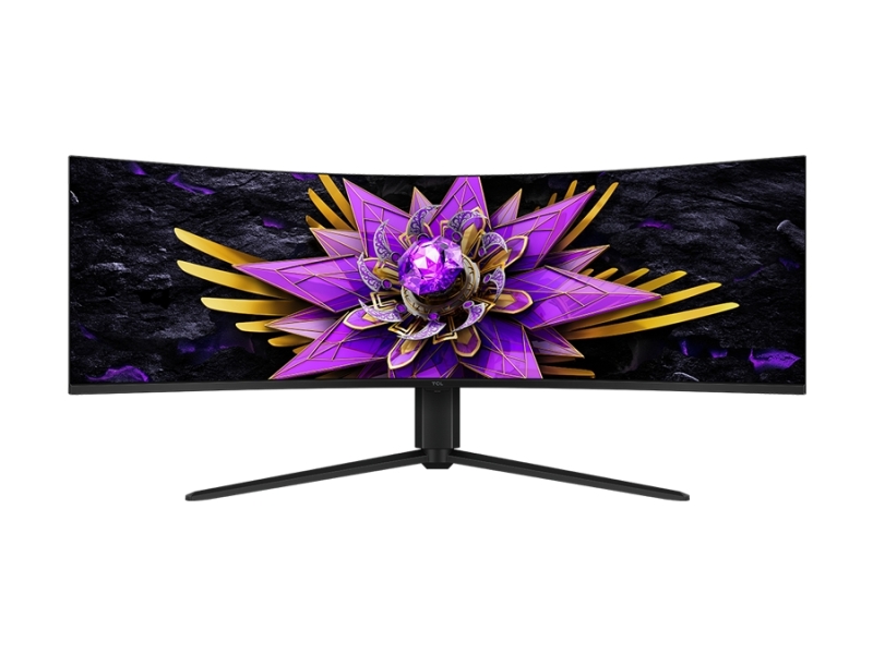 TCL 57R94 Monitor 57\" Curvo MiniLED 32:9 - Dual 4K 7680x2160 - 120Hz - Respuesta 1ms - Vesa 100x100 - Color Blanco