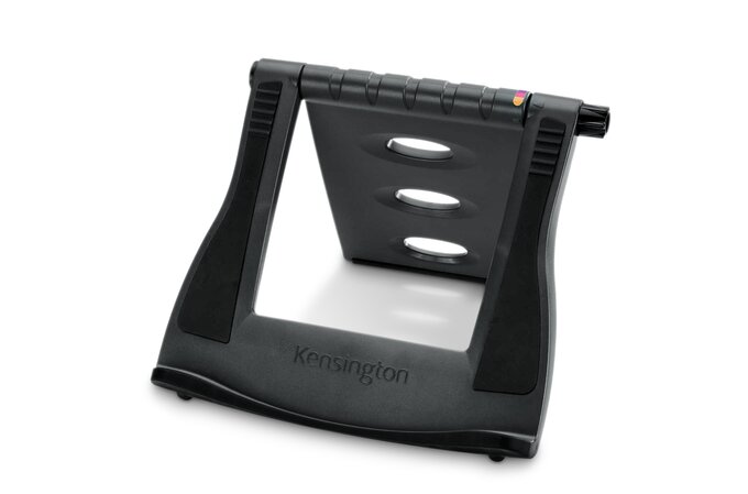 Kensington Smartfit Easy Riser Soporte para Portatil de 12 a 17\" - Estructura que Facilita la Ventilacion - 3 Ajustes de Altura - Diseño Universal - Color Gris Oscuro