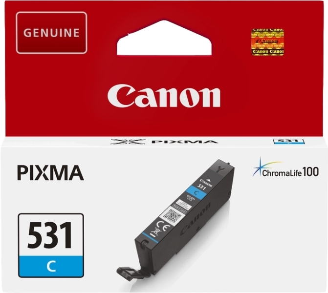 Canon CLI531 Cyan Cartucho de Tinta Original - 6119C001/CLI531C