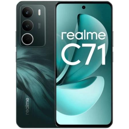 Realme C71 Smartphone Pantalla 6.67\" - 4GB - 256GB - Camara 50MP - Bateria 6000mAh - Carga Rapida 45W - Color Verde Realme C71 Smartphone Pantalla 6.67\" - 4GB - 256GB - Camara 50MP - Bateria 6000mAh - Carga Rapida 45W - Color Verde