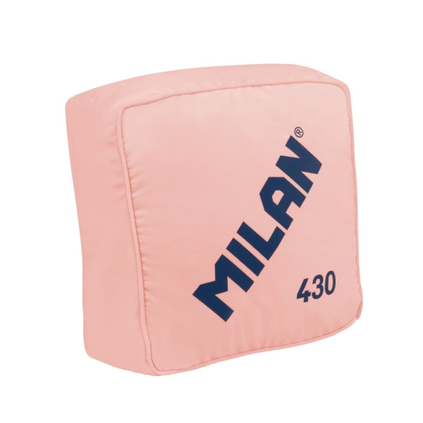 Milan Coleccion 430 Cojin con Forma y Color de la Goma de borrar Milan 430 - Medidas 35x35x16cm - Color Rosa Milan Coleccion 430 Cojin con Forma y Color de la Goma de borrar Milan 430 - Medidas 35x35x16cm - Color Rosa