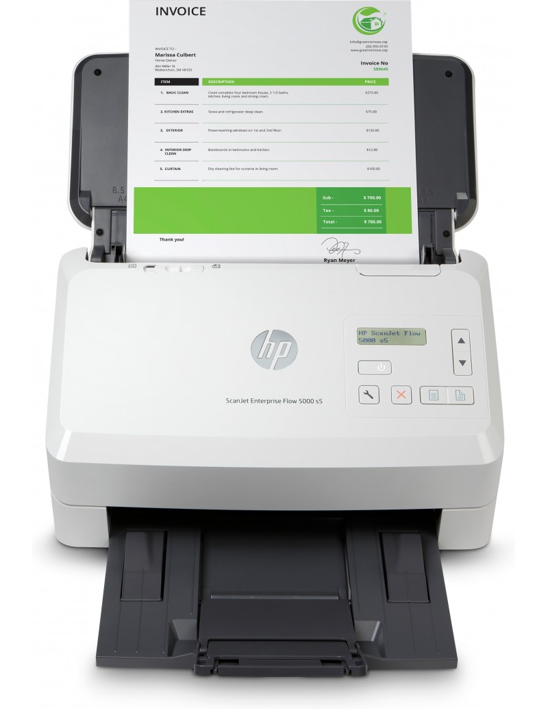 HP ScanJet Enterprise Flow 5000 s5 Escaner Documental - Hasta 65ppm
