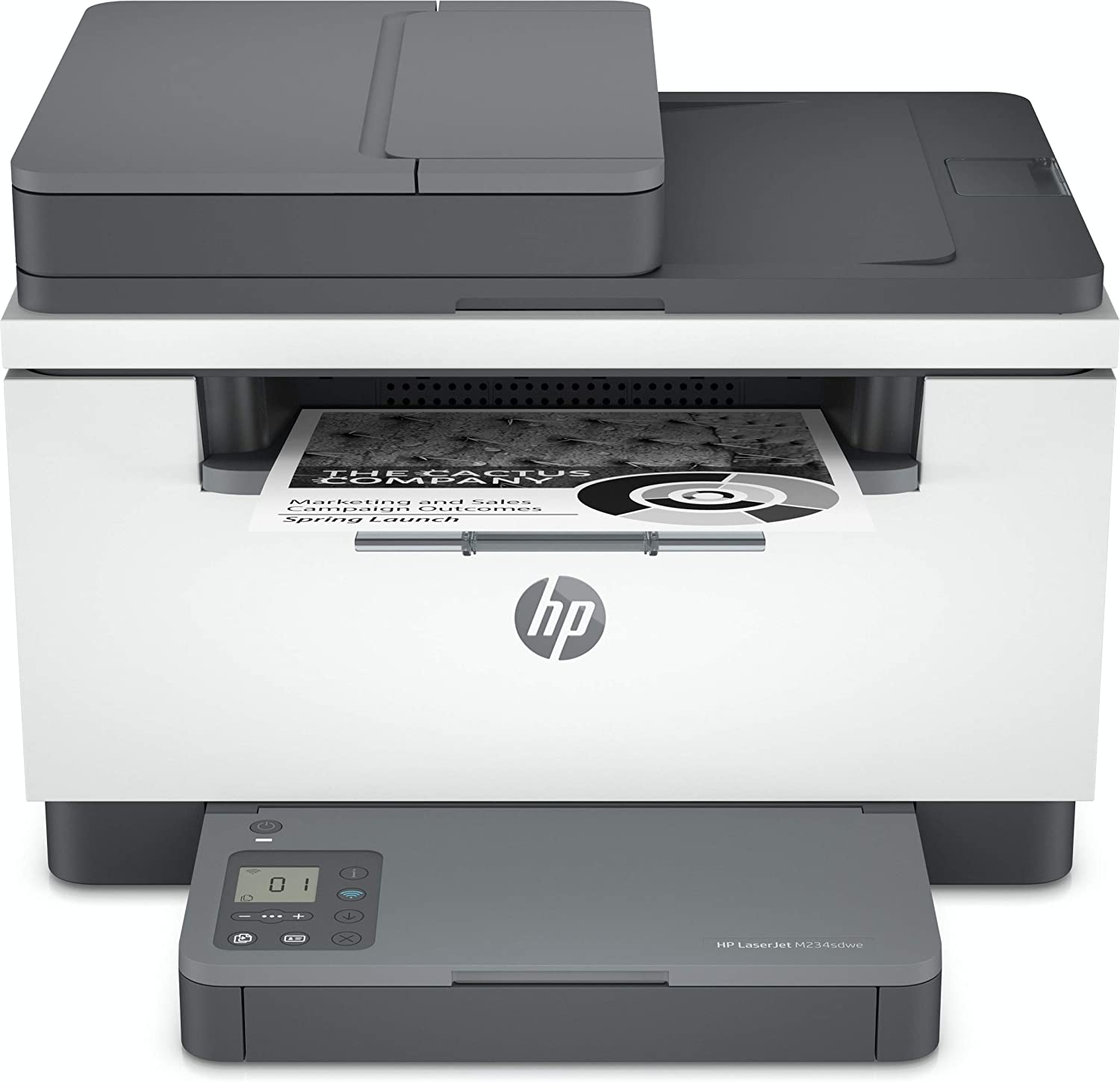 HP LaserJet M234sdwe Impresora Multifuncion Laser Monocromo Duplex WiFi 29ppm + 6 Meses de Impresion Instant Ink con HP+