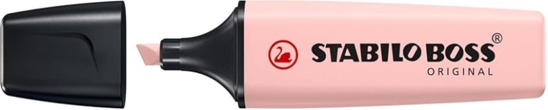 Stabilo Boss Naturecolors Wildflower Edition Marcador Fluorescente - Trazo entre 2 y 5mm - Tinta con Base de Agua - Color Colorete