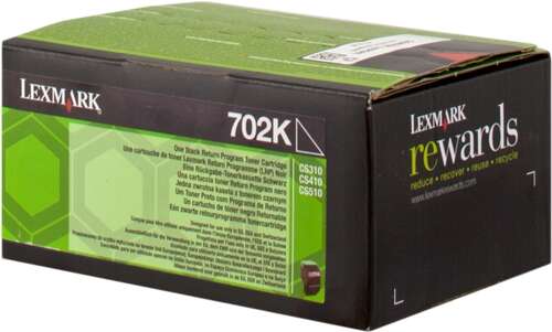 Lexmark CS310/CS410/CS510 Negro Cartucho de Toner Original - 70C20K0/70C20KE/702K Lexmark CS310/CS410/CS510 Negro Cartucho de Toner Original - 70C20K0/70C20KE/702K
