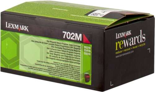 Lexmark CS310/CS410/CS510 Magenta Cartucho de Toner Original - 70C20M0/70C20ME/702M Lexmark CS310/CS410/CS510 Magenta Cartucho de Toner Original - 70C20M0/70C20ME/702M