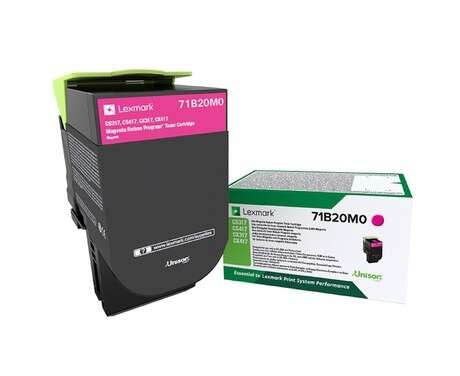 Lexmark CS317/CS417/CS517/CX317/CX417/CX517 Magenta Cartucho de Toner Original - 71B20M0/71B0030 Lexmark CS317/CS417/CS517/CX317/CX417/CX517 Magenta Cartucho de Toner Original - 71B20M0/71B0030