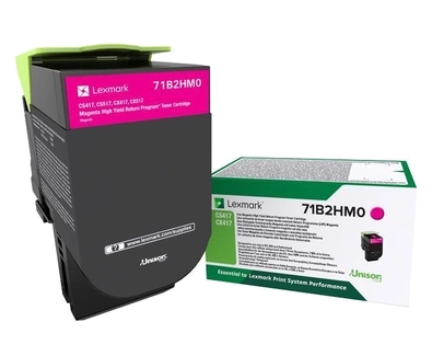 Lexmark CS417/CX417/CS517/CX517 Magenta Cartucho de Toner Original - 71B2HM0/71B0H30 Lexmark CS417/CX417/CS517/CX517 Magenta Cartucho de Toner Original - 71B2HM0/71B0H30
