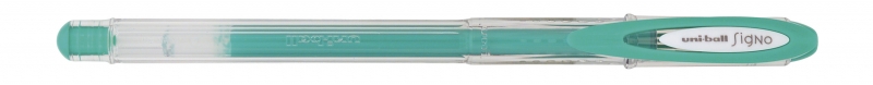 Uni-ball UM-120AC Signo Angelic Boligrafo de Tinta Gel - Punta de Bola 0.7mm - Tinta Resistente al Agua y Luz - Escribe en Papel Negro y Blanco - Color Verde