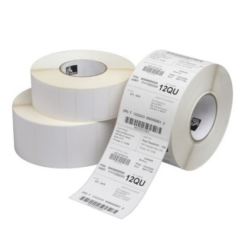 Zebra Z-Select 2000D Pack de 12 Rollos de Etiquetas Originales Perforadas 57x32 mm - 2100 Unidades por rollo - 800262-125