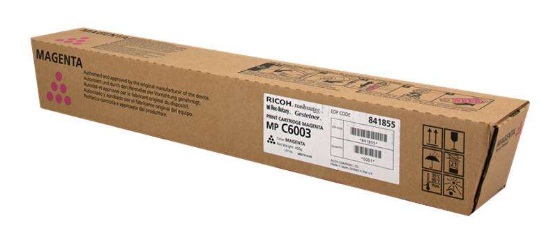 Ricoh Aficio MP-C4503/MP-C5503/MP-C6003 Magenta Cartucho de Toner Original - 841855 Ricoh Aficio MP-C4503/MP-C5503/MP-C6003 Magenta Cartucho de Toner Original - 841855