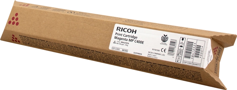 Ricoh Aficio MP-C300/MP-C400/MP-C401 Magenta Cartucho de Toner Original - 842237/842040/841552/841301 Ricoh Aficio MP-C300/MP-C400/MP-C401 Magenta Cartucho de Toner Original - 842237/842040/841552/841301