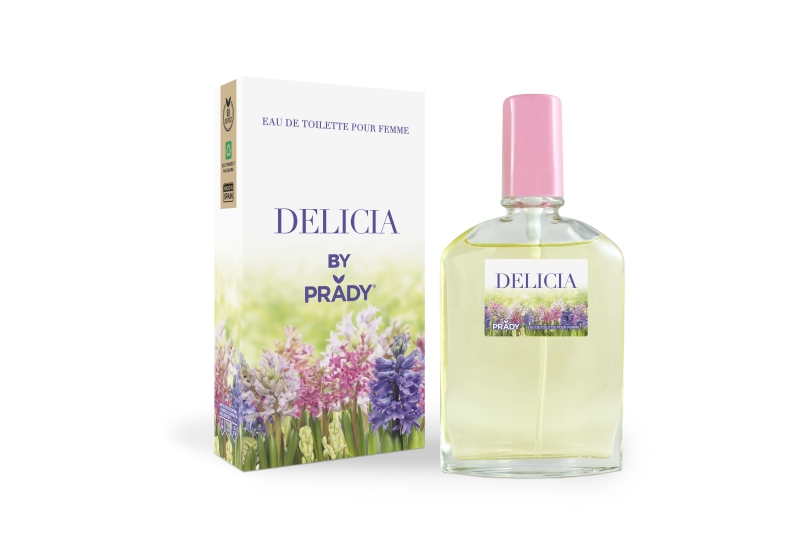 Prady Colonia de Mujer Delicia - Frasco de 90 ml - Spray Pulverizador Prady Colonia de Mujer Delicia - Frasco de 90 ml - Spray Pulverizador