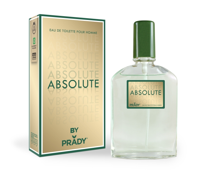 Prady Colonia de Hombre Absolute - Frasco de 90 ml - Spray Pulverizador