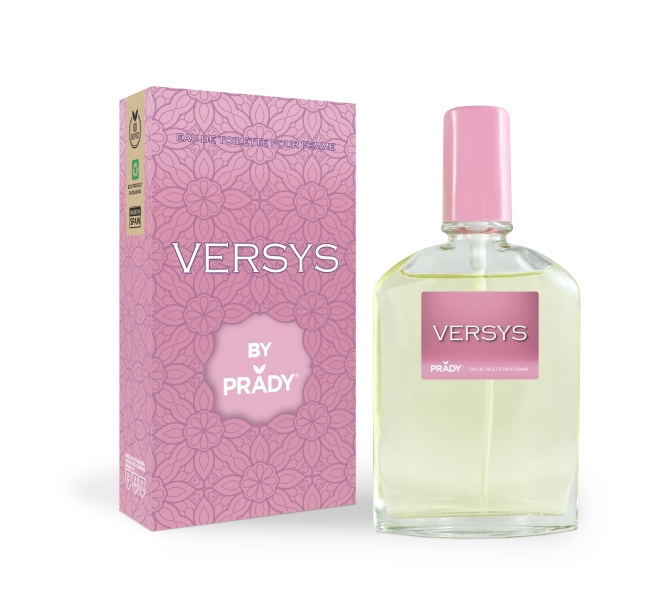 Prady Colonia de Mujer Versys - Frasco de 90 ml - Spray Pulverizador
