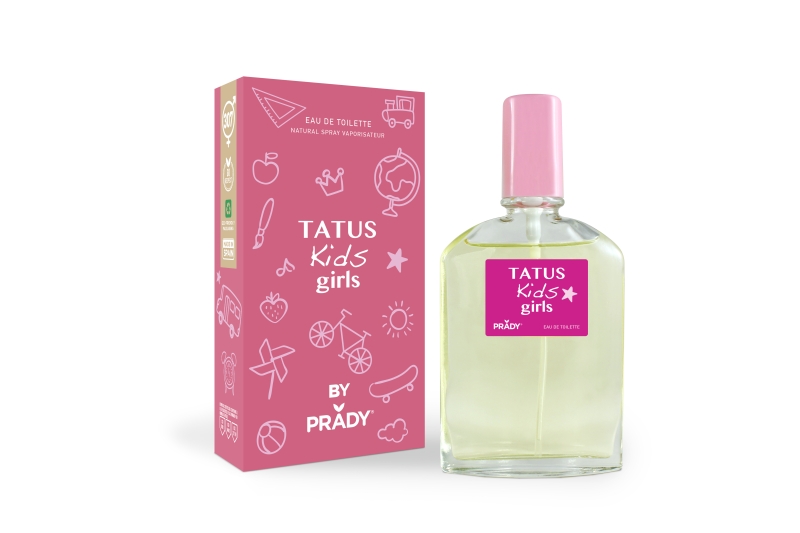 Prady Colonia Infantil Tatus Kids Girls - Frasco de 90 ml - Spray Pulverizador Prady Colonia Infantil Tatus Kids Girls - Frasco de 90 ml - Spray Pulverizador
