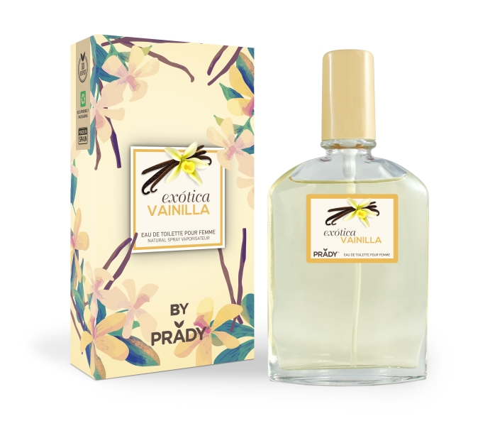 Prady Colonia Coleccion Frutales Exotica Vainilla - Frasco de 90 ml - Spray Pulverizador