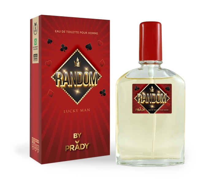 Prady Colonia de Hombre Random - Frasco de 90 ml - Spray Pulverizador