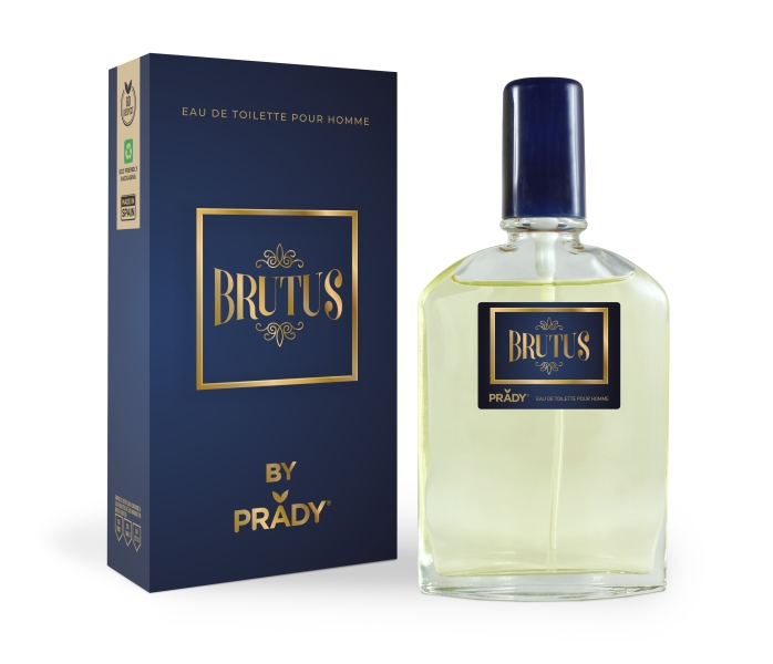 Prady Colonia de Hombre Brutus - Frasco de 90 ml - Spray Pulverizador
