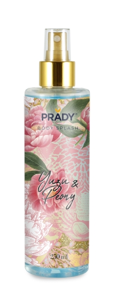 Prady Body Splash Yuzu & Peony - Frasco de 250 ml - Spray Pulverizador Prady Body Splash Yuzu & Peony - Frasco de 250 ml - Spray Pulverizador