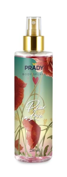 Prady Body Splash Pear in Love - Frasco de 250 ml - Spray Pulverizador