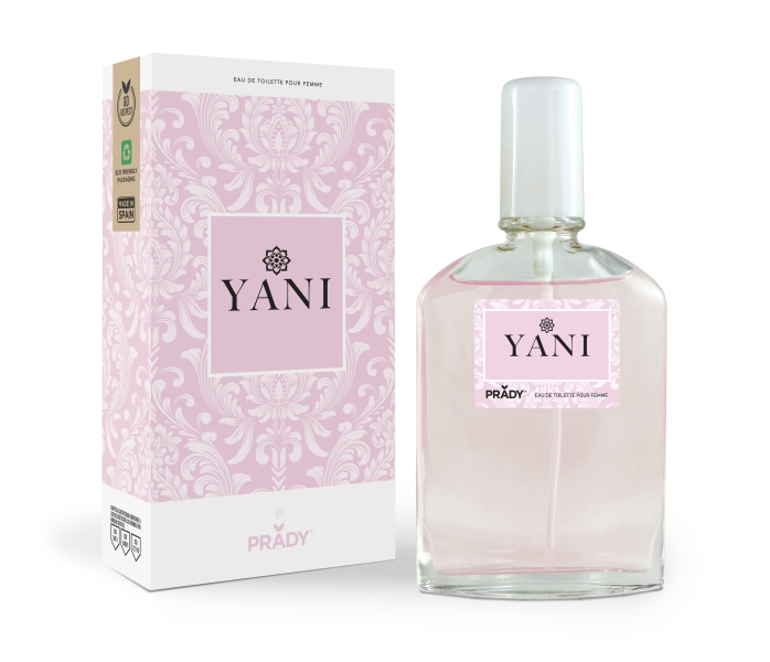 Prady Colonia de Mujer Yani - Frasco de 90 ml - Spray Pulverizador