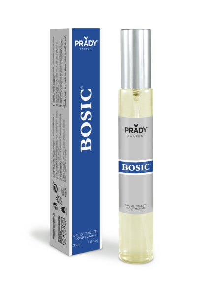 Prady Colonia de Hombre Bosic - Frasco de 33 ml - Spray Pulverizador