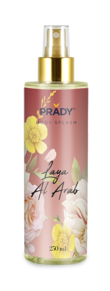 Prady Body Splash Laya Al Arab - Frasco de 250 ml - Spray Pulverizador Prady Body Splash Laya Al Arab - Frasco de 250 ml - Spray Pulverizador