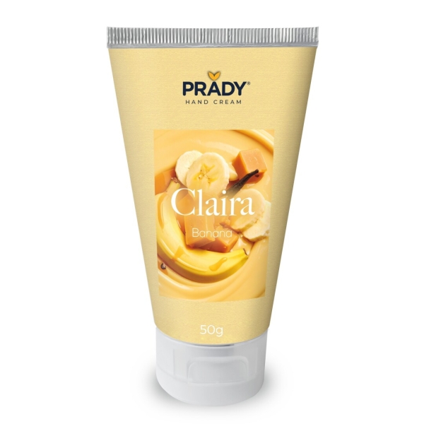 Prady Crema de Manos Claira Banana - Tubo de 50g Prady Crema de Manos Claira Banana - Tubo de 50g