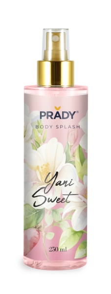 Prady Body Splash Yani Sweet - Frasco de 250 ml - Spray Pulverizador